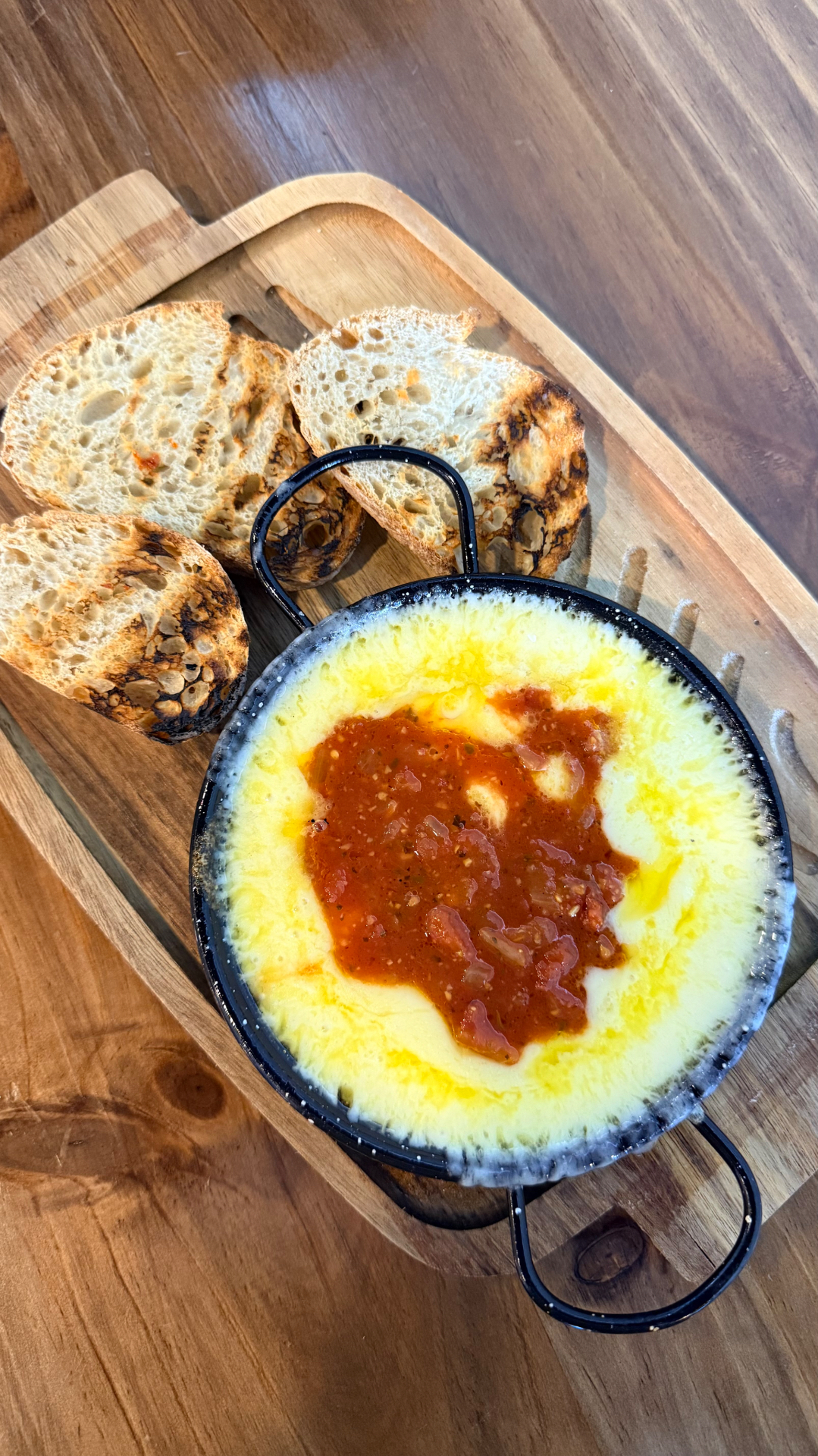 Queso fundido